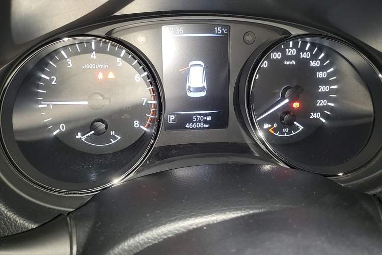 Used Nissan X-Trail 2019 2.0L CVT Comfort Edition 2WD Odometer Close Up