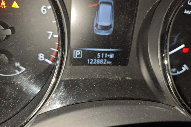 Used Nissan X-Trail 2019 2.0L CVT Smart Connect Comfort Edition 2WD Odometer Close Up
