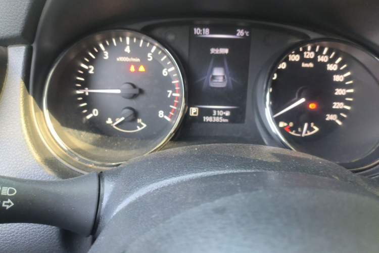 Used Nissan X-Trail 2019 2.0L CVT Comfort Edition 2WD Odometer Close Up