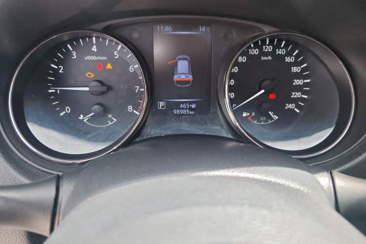 Used Nissan X-Trail 2019 2.0L CVT Comfort Edition 2WD Odometer Close Up
