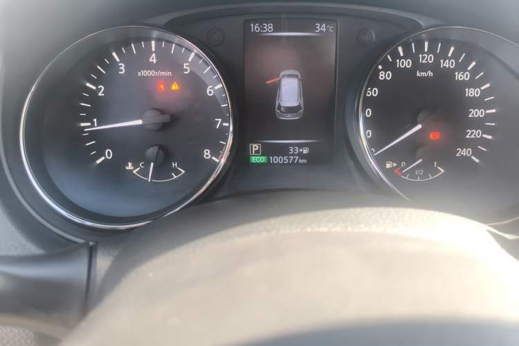 Used Nissan X-Trail 2019 2.0L CVT Smart Connect Comfort Edition 2WD Odometer Close Up