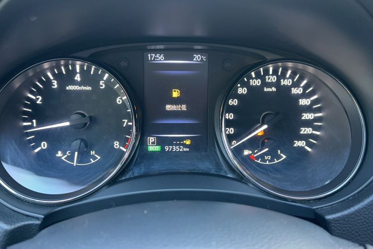 Used Nissan X-Trail 2019 2.0L CVT Smart Connect Comfort Edition 2WD Odometer Close Up
