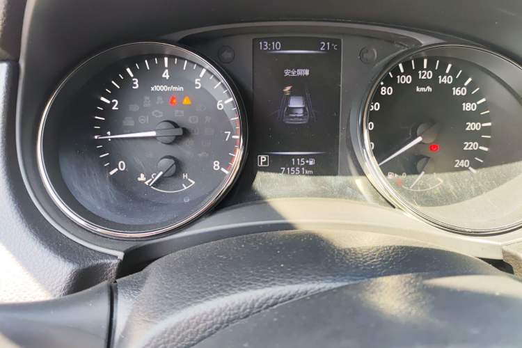 Used Nissan X-Trail 2019 2.0L CVT Smart Connect Comfort Edition 2WD Odometer Close Up