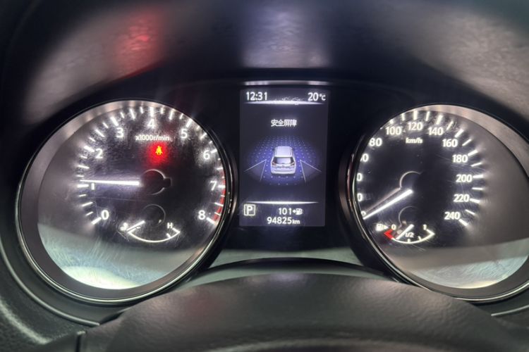 Used Nissan X-Trail 2019 2.0L CVT Smart Connect Comfort Edition 2WD Odometer Close Up