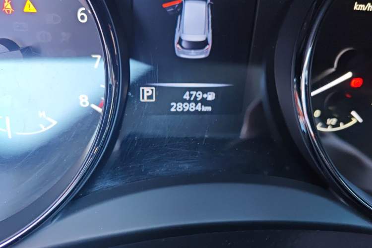 Used Nissan X-Trail 2019 2.0L CVT Smart Connect Comfort Edition 2WD Odometer Close Up