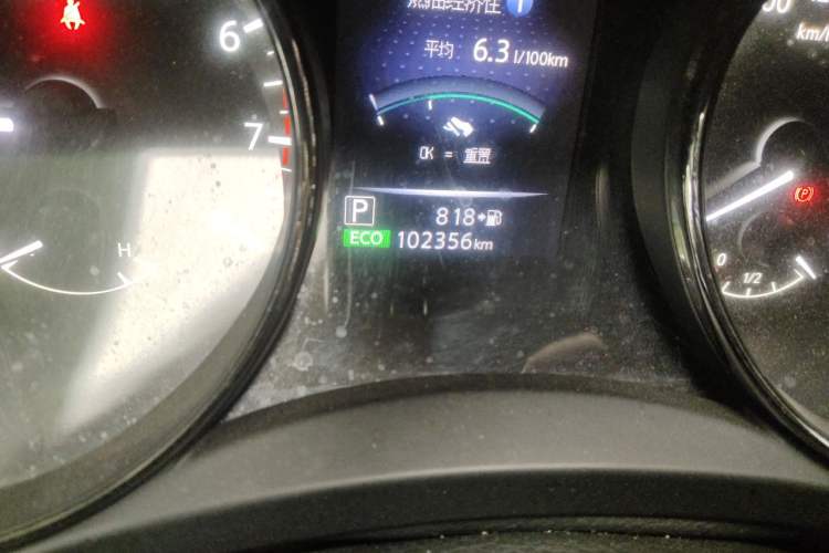 Used Nissan X-Trail 2019 2.0L CVT Comfort Edition 2WD Odometer Close Up