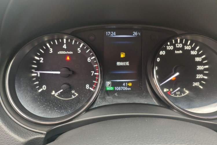 Used Nissan X-Trail 2019 2.0L CVT Smart Connect Comfort Edition 2WD Odometer Close Up