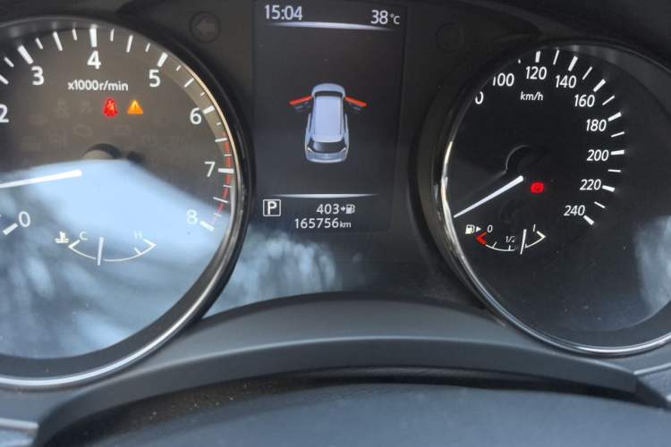 Used Nissan X-Trail 2019 2.0L CVT Smart Connect Comfort Edition 2WD Odometer Close Up