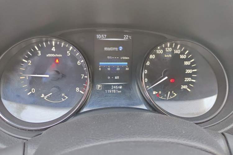 Used Nissan X-Trail 2019 2.0L CVT Smart Connect Comfort Edition 2WD Odometer Close Up