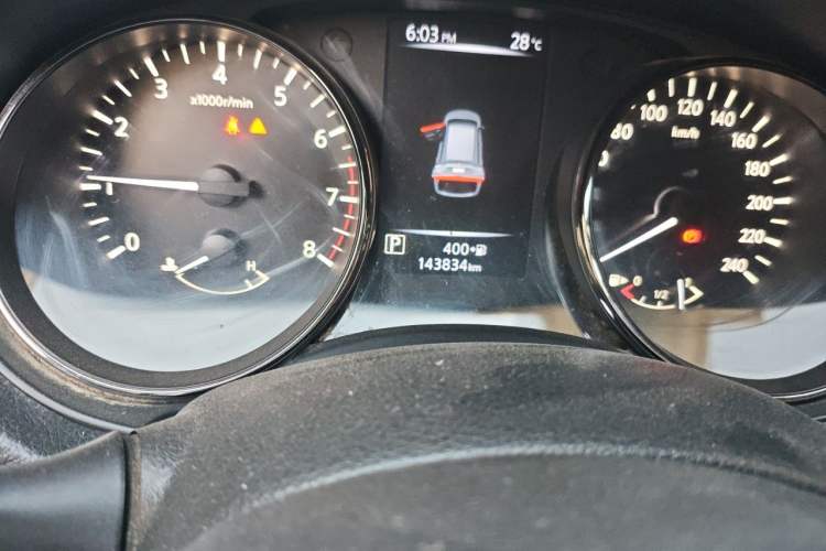 Used Nissan X-Trail 2019 2.0L CVT Smart Connect Comfort Edition 2WD Odometer Close Up