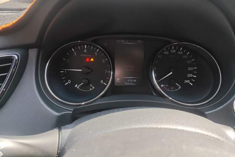 Used Nissan X-Trail 2019 2.0L CVT Comfort Edition 2WD Odometer Close Up