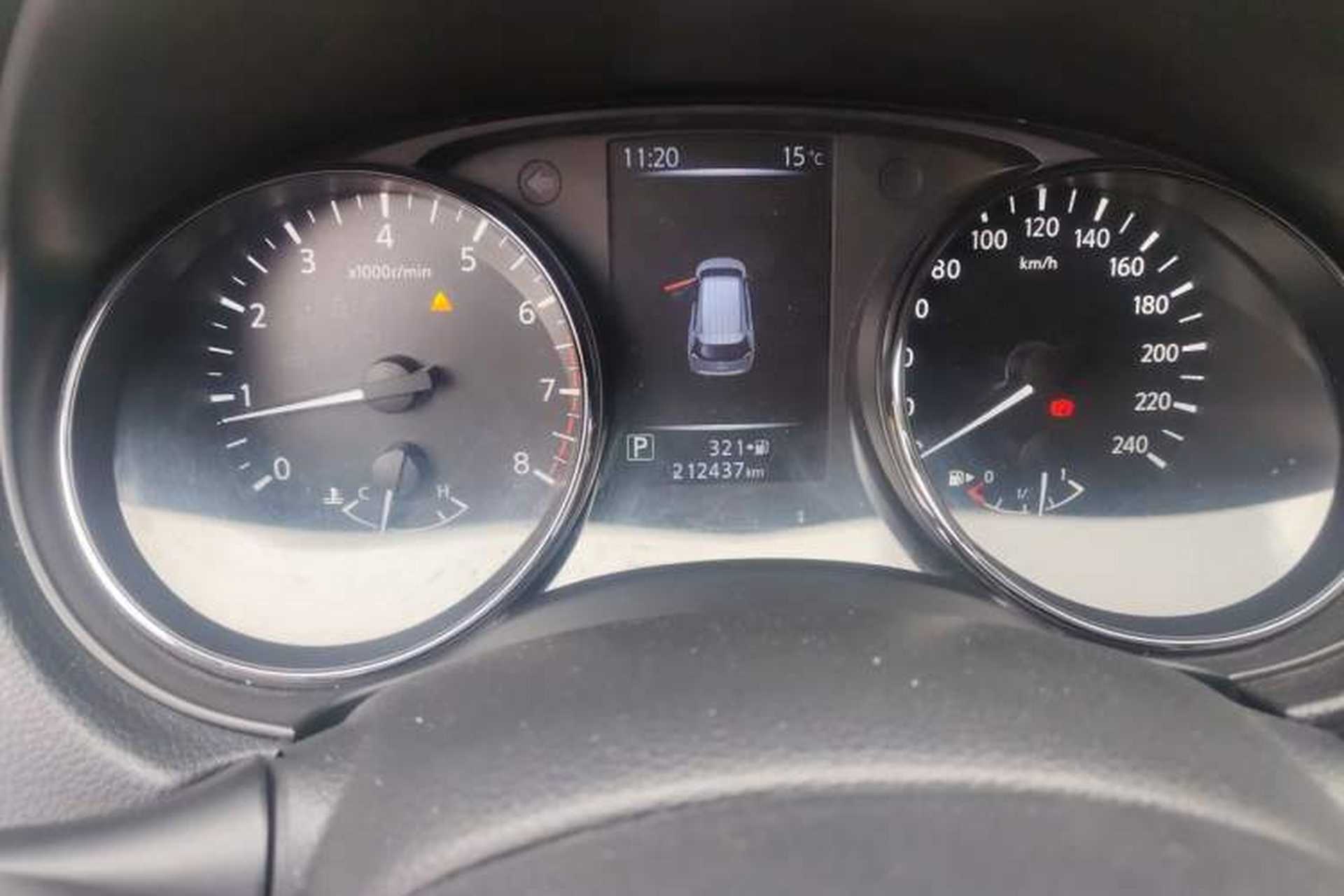 Used Nissan X-Trail 2019 2.0L CVT Smart Connect Comfort Edition 2WD Odometer Close Up