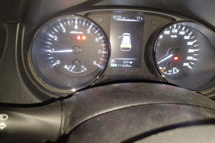 Used Nissan X-Trail 2019 2.0L CVT Smart Connect Comfort Edition 2WD Odometer Close Up