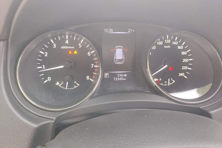 Used Nissan X-Trail 2019 2.0L CVT Smart Connect Comfort Edition 2WD Odometer Close Up