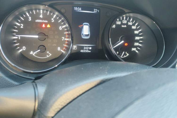 Used Nissan X-Trail 2019 2.0L CVT Smart Connect Comfort Edition 2WD Odometer Close Up