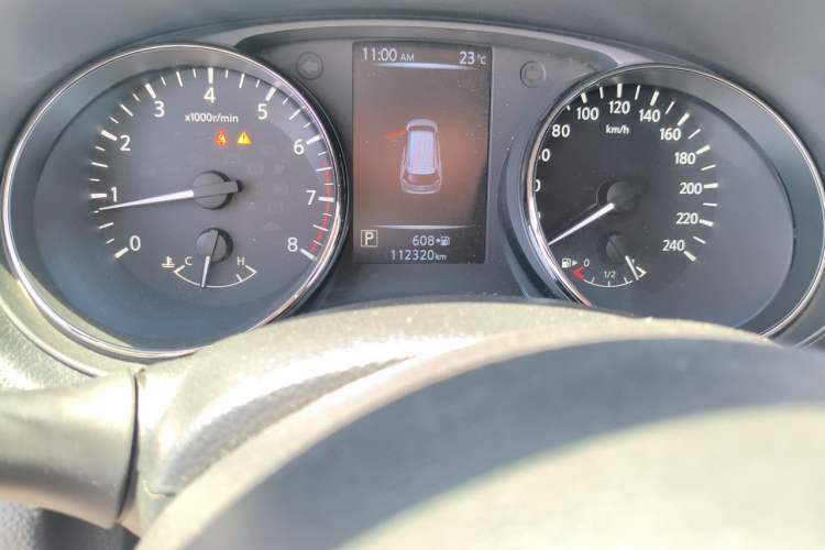 Used Nissan X-Trail 2019 2.0L CVT Smart Connect Comfort Edition 2WD Odometer Close Up