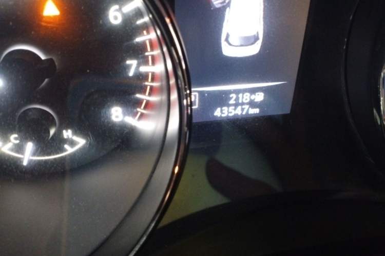Used Nissan X-Trail 2019 2.0L CVT Smart Connect Comfort Edition 2WD Odometer Close Up