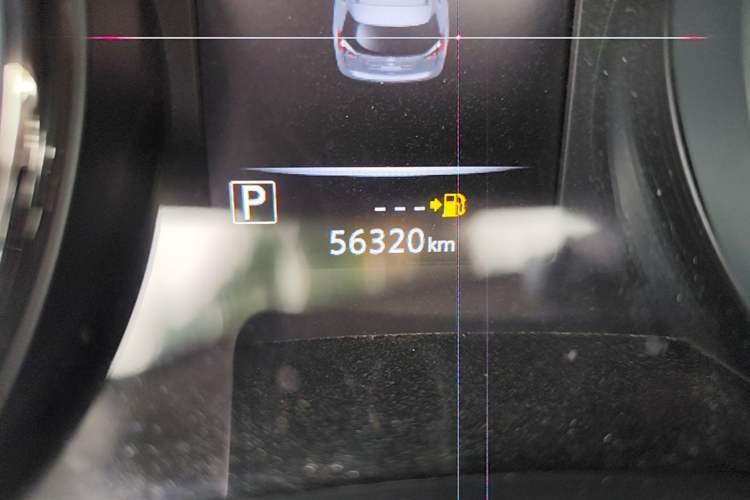 Used Nissan X-Trail 2019 2.0L CVT Smart Connect Comfort Edition 2WD Odometer Close Up