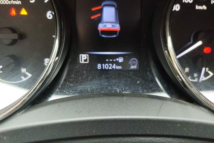 Used Nissan X-Trail 2019 2.0L CVT Comfort Edition 2WD Odometer Close Up