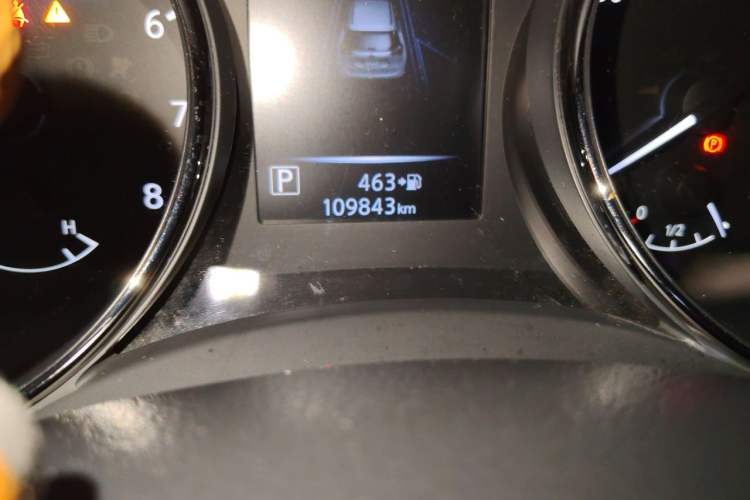 Used Nissan X-Trail 2019 2.0L CVT Smart Connect Comfort Edition 2WD Odometer Close Up
