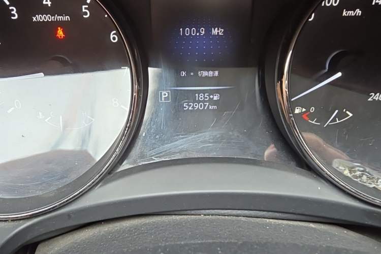 Used Nissan X-Trail 2019 2.0L CVT Smart Connect Comfort Edition 2WD Odometer Close Up