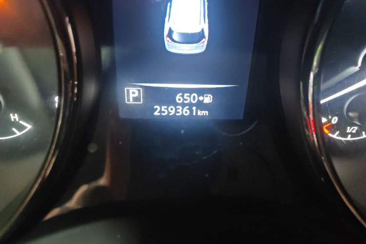 Used Nissan X-Trail 2019 2.0L CVT Smart Connect Comfort Edition 2WD Odometer Close Up