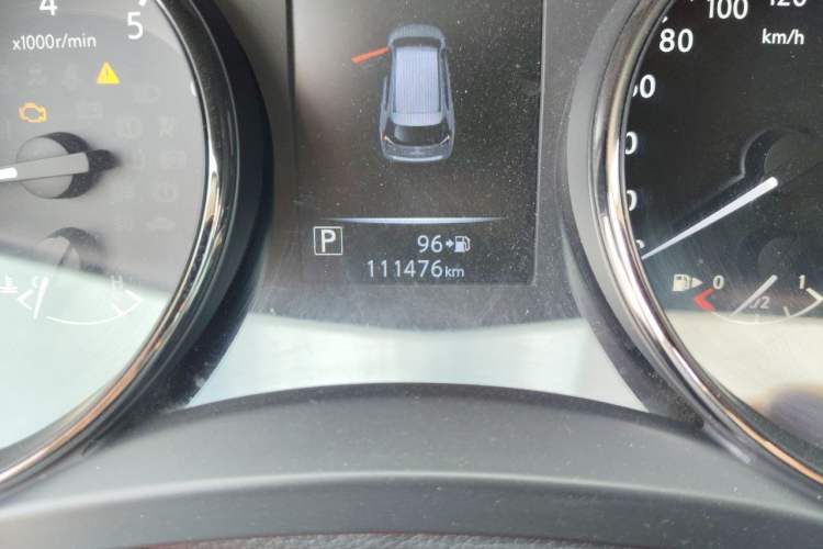 Used Nissan X-Trail 2019 2.0L CVT Smart Connect Comfort Edition 2WD Odometer Close Up