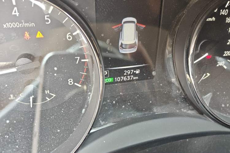 Used Nissan X-Trail 2019 2.0L CVT Smart Connect Comfort Edition 2WD Odometer Close Up