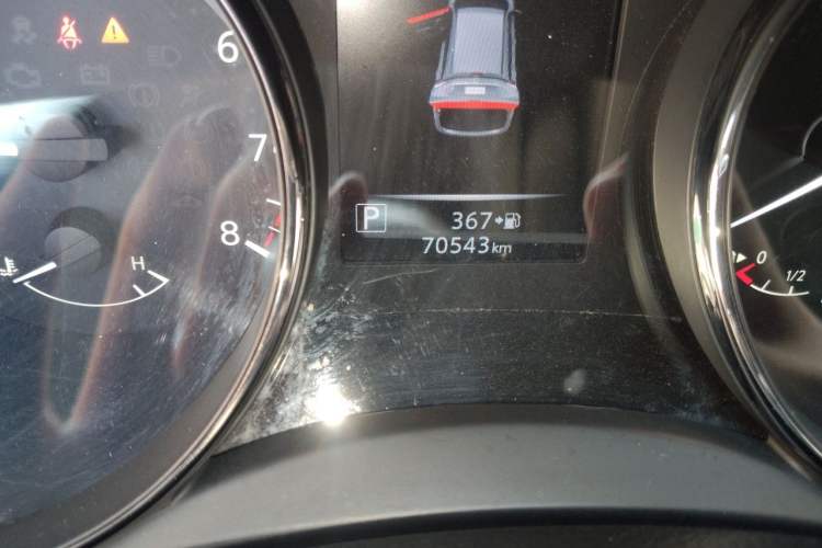 Used Nissan X-Trail 2019 2.0L CVT Smart Connect Comfort Edition 2WD Odometer Close Up