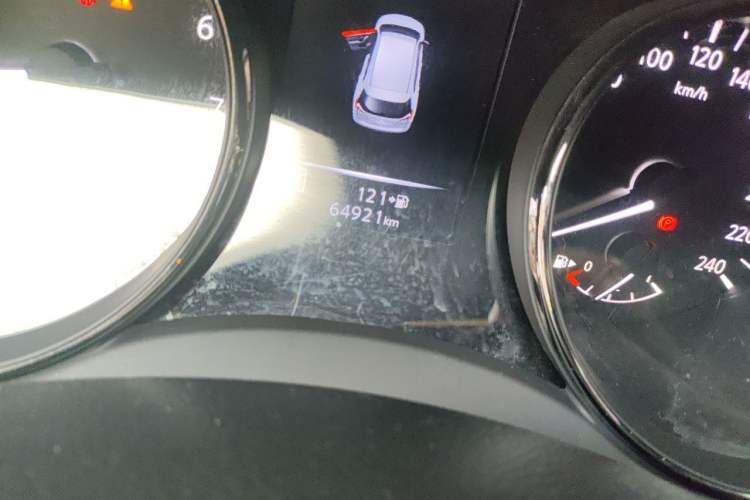 Used Nissan X-Trail 2020 2.0L XL ITS CVT 2WD SmartConnect Comfort Edition Odometer Close Up