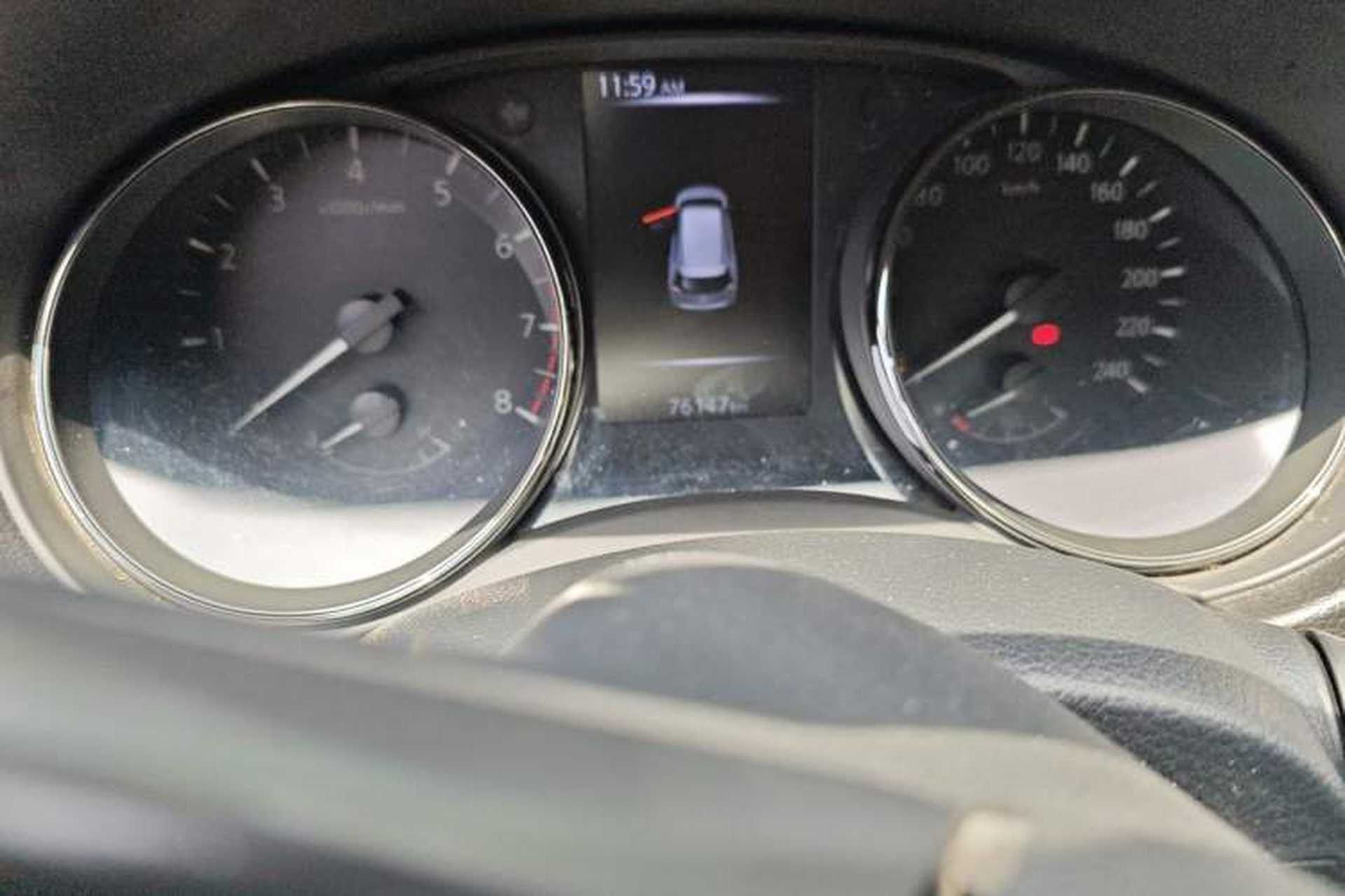 Used Nissan X-Trail 2020 2.0L XL ITS CVT 2WD SmartConnect Comfort Edition Odometer Close Up
