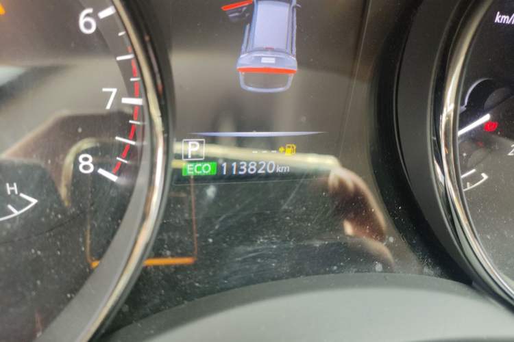 Used Nissan X-Trail 2020 2.5L XL ITS 3-Row CVT 4WD Seven-Seater Luxury Navigation Edition Odometer Close Up