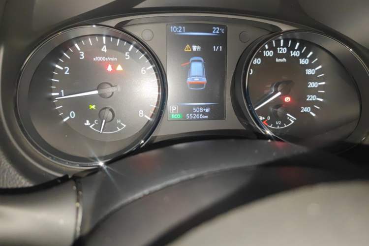 Used Nissan X-Trail 2020 2.0L XL Premium CVT 2WD SmartConnect Luxury Edition Odometer Close Up