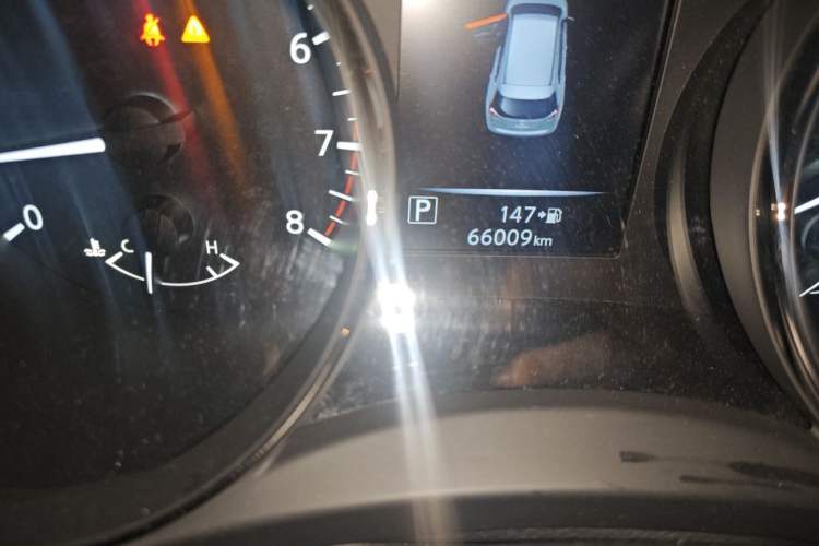 Used Nissan X-Trail 2020 2.0L XL ITS CVT 2WD SmartConnect Comfort Edition Odometer Close Up