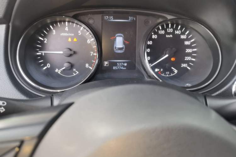 Used Nissan X-Trail 2020 2.0L XL ITS CVT 2WD SmartConnect Comfort Edition Odometer Close Up