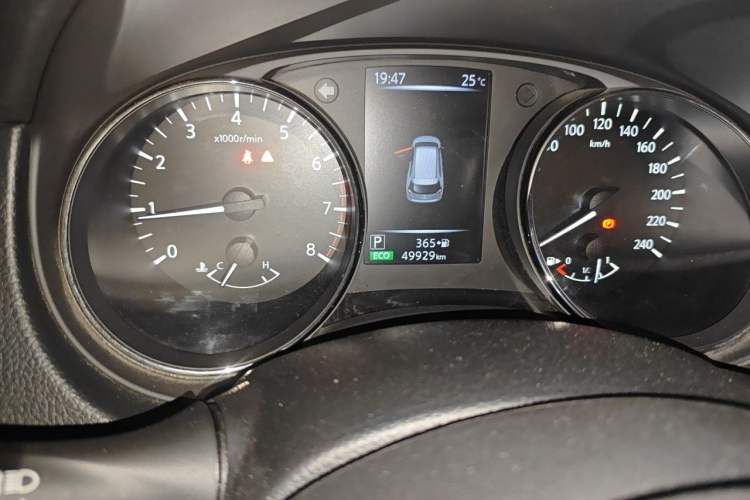Used Nissan X-Trail 2020 2.0L XL ITS CVT 2WD SmartConnect Comfort Edition Odometer Close Up