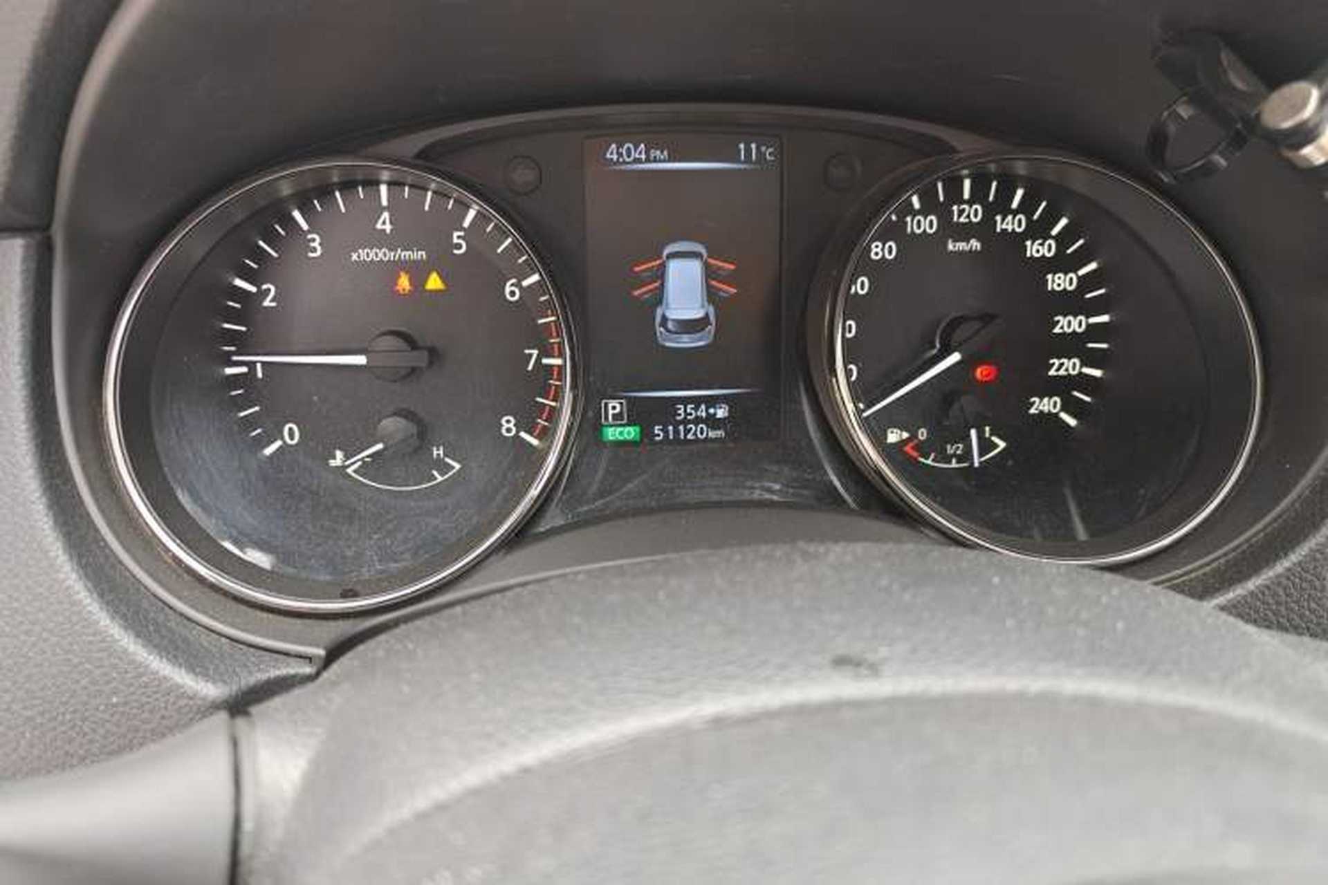 Used Nissan X-Trail 2020 2.0L XL Premium CVT 2WD SmartConnect Luxury Edition Odometer Close Up