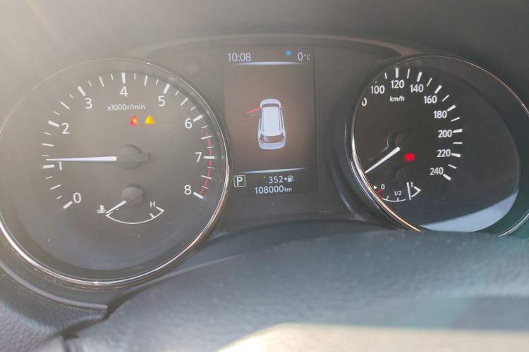 Used Nissan X-Trail 2020 2.0L XL ITS CVT 2WD SmartConnect Comfort Edition Odometer Close Up