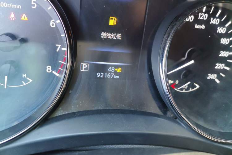 Used Nissan X-Trail 2020 2.0L XL ITS CVT 2WD SmartConnect Comfort Edition Odometer Close Up