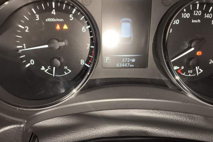Used Nissan X-Trail 2020 2.0L XL ITS CVT 2WD SmartConnect Comfort Edition Odometer Close Up