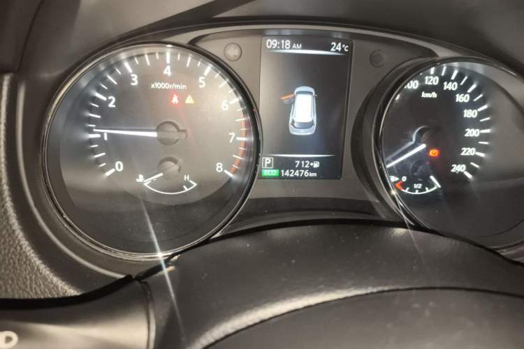 Used Nissan X-Trail 2020 2.0L XL ITS CVT 2WD SmartConnect Comfort Edition Odometer Close Up