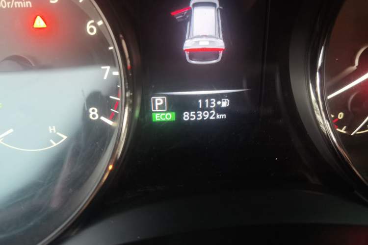 Used Nissan X-Trail 2020 2.5L XL ITS CVT 4WD Deluxe Navigation Edition Odometer Close Up