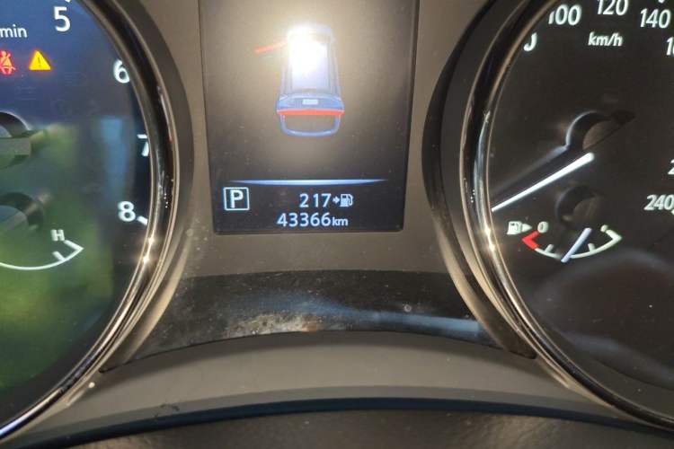 Used Nissan X-Trail 2020 2.0L XL ITS CVT 2WD SmartConnect Comfort Edition Odometer Close Up