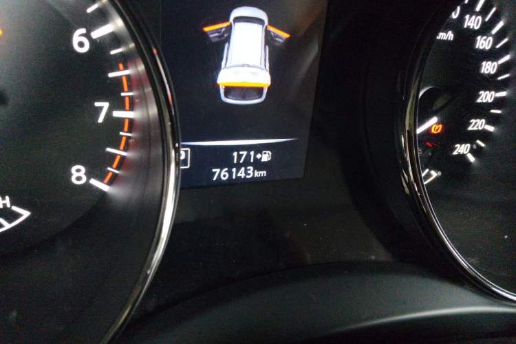 Used Nissan X-Trail 2020 2.0L XL Premium CVT 2WD SmartConnect Luxury Edition Odometer Close Up