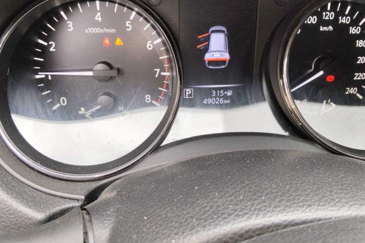 Used Nissan X-Trail 2020 2.0L XL ITS CVT 2WD SmartConnect Comfort Edition Odometer Close Up