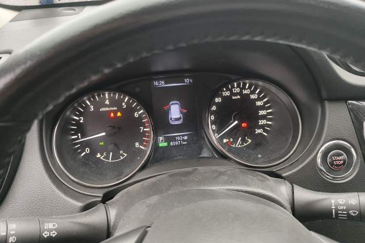 Used Nissan X-Trail 2020 2.5L XL ITS CVT 4WD Deluxe Navigation Edition Odometer Close Up