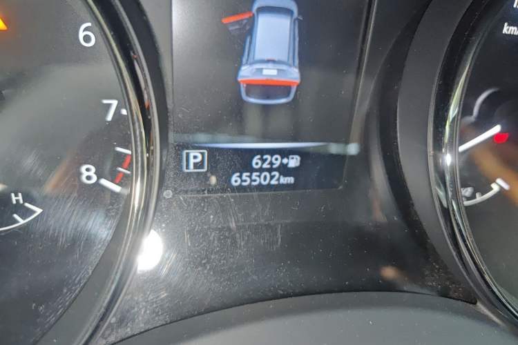 Used Nissan X-Trail 2020 2.5L XL ITS CVT 4WD Deluxe Navigation Edition Odometer Close Up