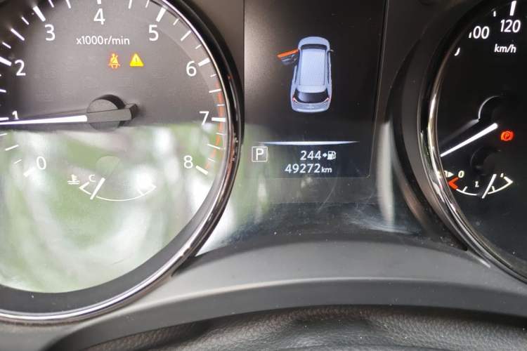 Used Nissan X-Trail 2020 2.5L XL ITS CVT 4WD Deluxe Navigation Edition Odometer Close Up