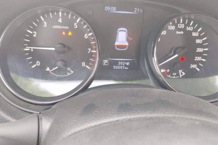 Used Nissan X-Trail 2020 2.0L XL ITS CVT 2WD SmartConnect Comfort Edition Odometer Close Up