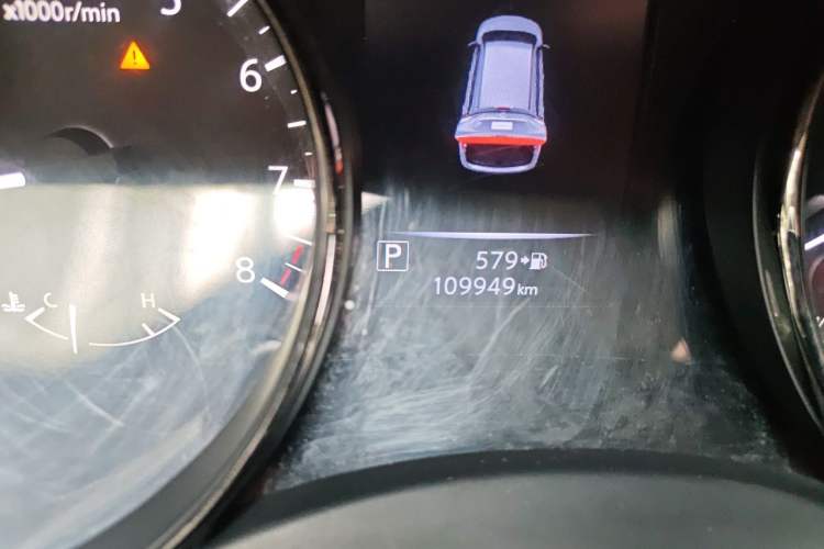 Used Nissan X-Trail 2020 2.0L XL ITS CVT 2WD SmartConnect Comfort Edition Odometer Close Up